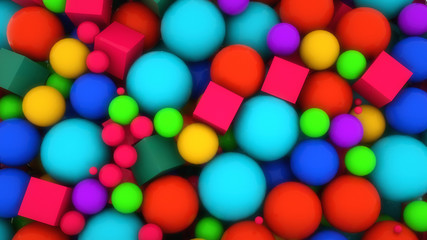 3d rendering. Abstract background and colors