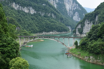 Mount Malu River Scenic Spot in Enshi Tujia and Miao Autonomous Prefecture, China