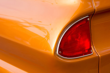 tail light of classic car. Car part art is specifically cropped to create interesting designs from classic American cars 04/06/2019