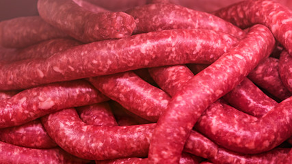 homemade raw sausage