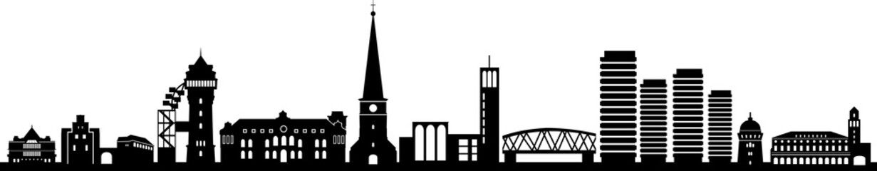 Mülheim Ruhr City Skyline