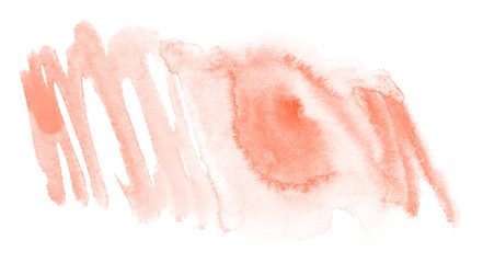 stain with watercolor magenta paint