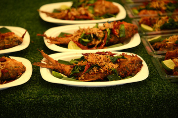 gebratner Fisch in Laos