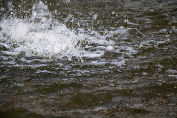 Fototapeta na wymiar water in river