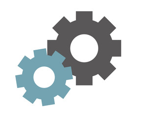 歯車　ゼンマイ仕掛け　アイコン