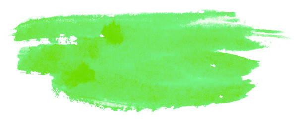 green watercolor stain