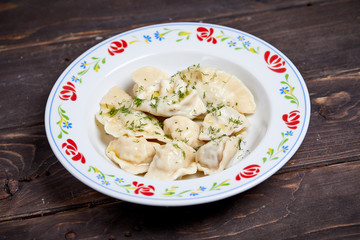 dumplings with meat