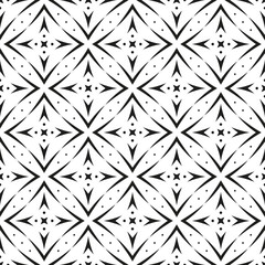 Seamless geometric pattern. Modern stylish monochrome texture for backdrop or background with abstract geometric shapes. Vector illustration.