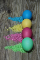 easter eggs colored seeds and more