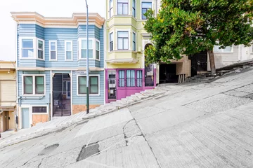 Keuken spatwand met foto San Francisco urban scene, California, USA © JFL Photography