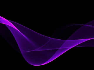 Abstract purple light waves background