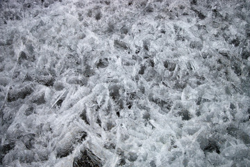 texture of ice