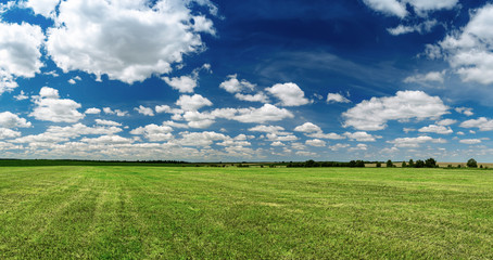 Rural spring landscape
