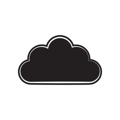 cloud sign icon. Element of Weather for mobile concept and web apps icon. Outline, thin line icon for website design and development, app development