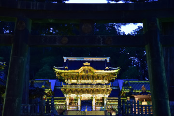 Gate of Japanese traditional shrine