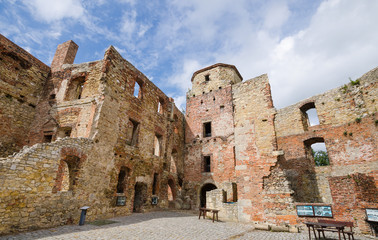 Bishops castle in Siewierz, Poland