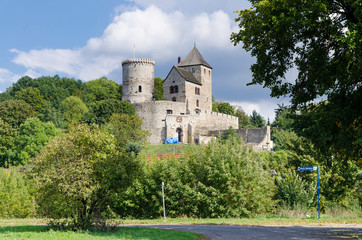 Fototapeta na wymiar Royal castle in Będzin, Poland