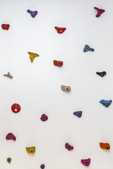 Concrete climbing wall 