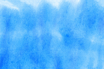 Multicolored abstract background. Illustration watercolor hand painting. Texture for wallpaper.