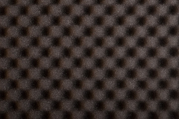 Background of acoustic foam wall