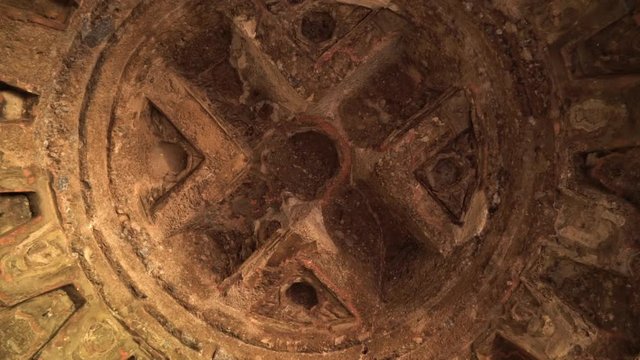 Bamyan, Afghanistan. This world heritage site is located in the Bamyan Valley of Afghanistan. Part of this site was destroyed in 2001 by the Taliban. 