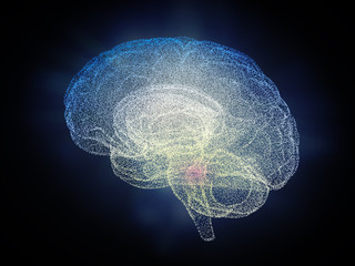 Artificial intelligence - 3D illustration