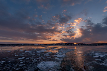 Drift ice in Abashiri