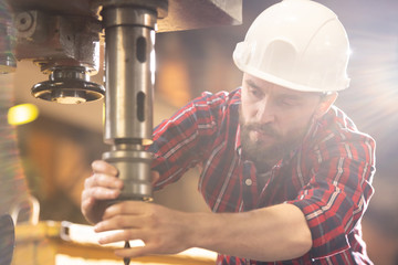 Checking drill holder