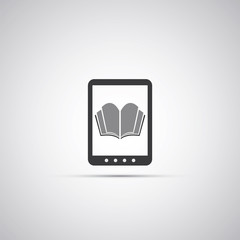 E-Book Reader Concept, Icon Design 