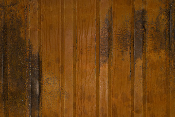 Background, texture of a rusty roofing sheet.