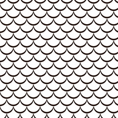 scales of fish, vector pattern