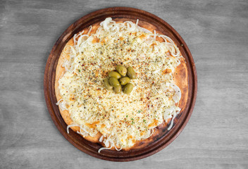 onion pizza