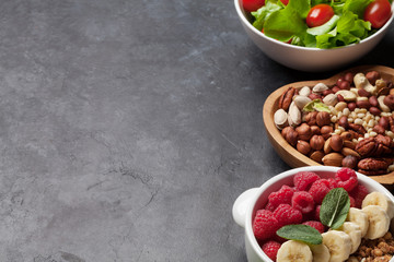 Healthy food concept