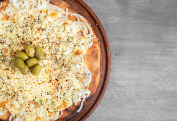 onion pizza