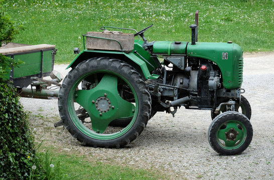 STEYR 15 . TRAKTOR . SCHLEPPER