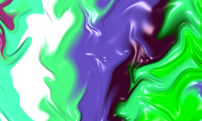 Beautiful abstract cover for art projects, cards, business, posters. 3D illustration, computer-generated fractal