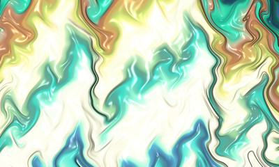 Beautiful abstract cover for art projects, cards, business, posters. 3D illustration, computer-generated fractal