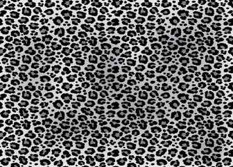 texture repeating seamless pattern snow leopard jaguar white leopard - 261824521