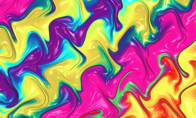 Obraz premium Beautiful abstract cover for art projects, cards, business, posters. 3D illustration, computer-generated fractal