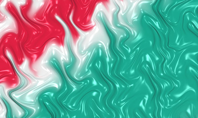 Beautiful abstract cover for art projects, cards, business, posters. 3D illustration, computer-generated fractal