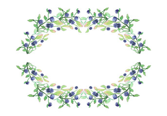 Bluberry wreath