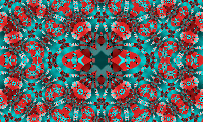 Beautiful abstract background for art projects, cards, business, posters. 3D illustration, computer-generated fractal