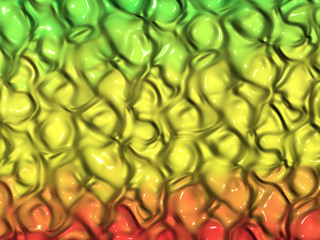 Beautiful abstract cover for art projects, cards, business, posters. 3D illustration, computer-generated fractal