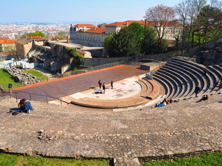 théatre gallo romain de fourvière à LYON