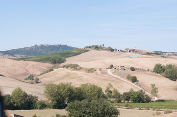 view of the village