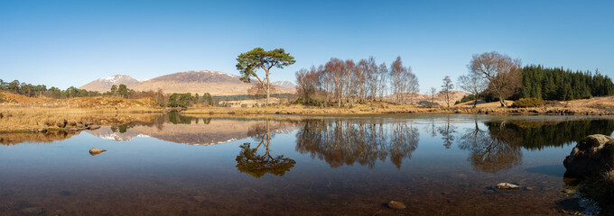 Loch Tulla, Scotland Panorama