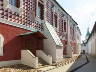 Historical monastery of the Russian Orthodox Church in Istra  was founded by Patriarch Nikon.