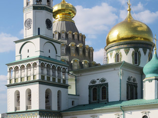 Historical monastery of the Russian Orthodox Church in Istra  was founded by Patriarch Nikon.