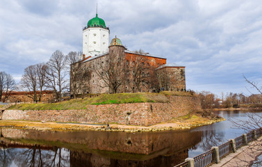 Vyborg Castle. Leningrad region. Russia