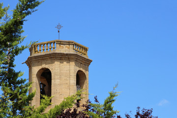 Obraz premium Parroquia de Santa María, Barásoain, Navarra, España